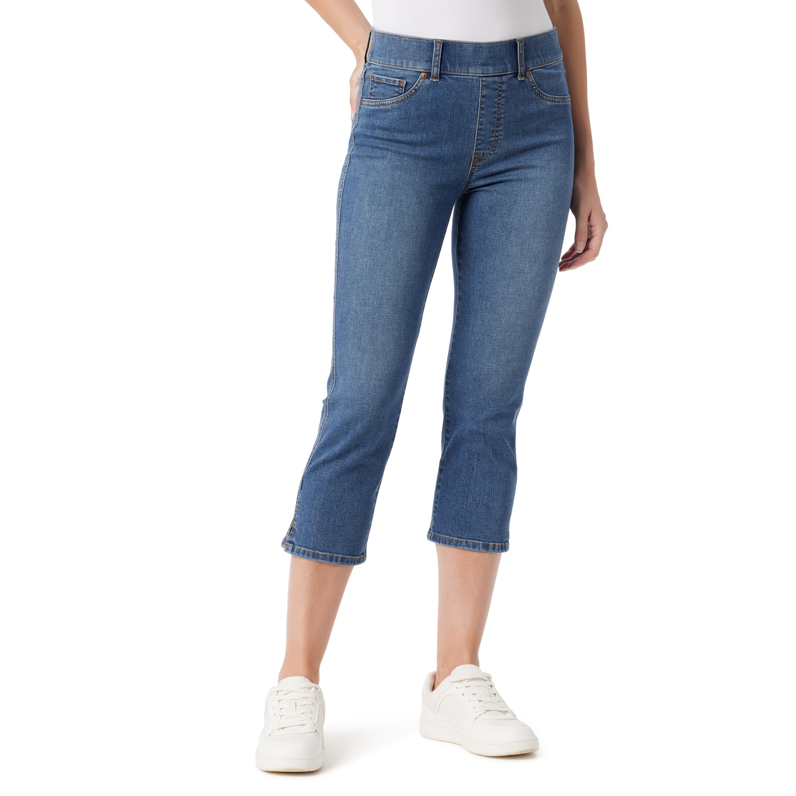 Gloria Vanderbilt Capri Pull On Jeans