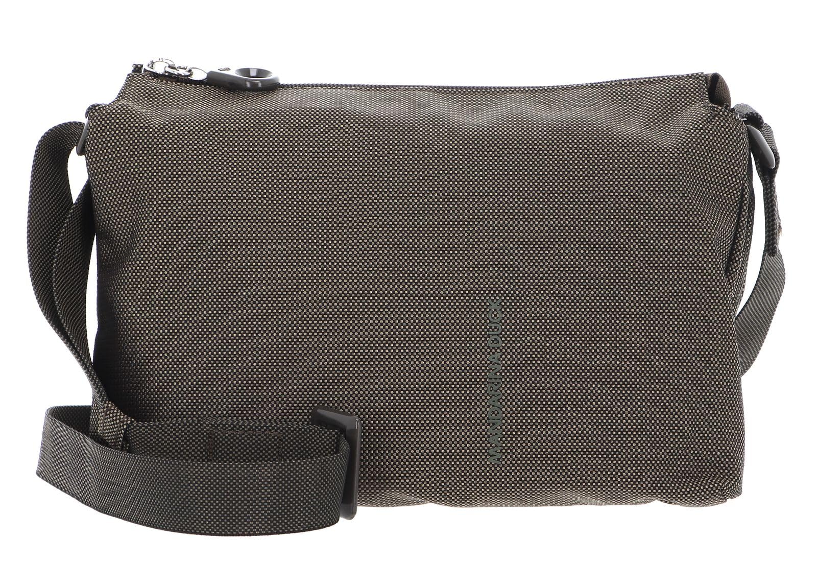 Mandarina Duck Unisex Gris Shoulder Bag With 3 Compartments Md20
