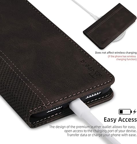 Miniatura 5 de Funda para Xiaomi Poco X4 GTRedmi Note 11T Pro 5GNote 11T Pro+5GNote12T Pro Premium Funda de cuero con cierre magnético Ranuras para tarjetas Folio