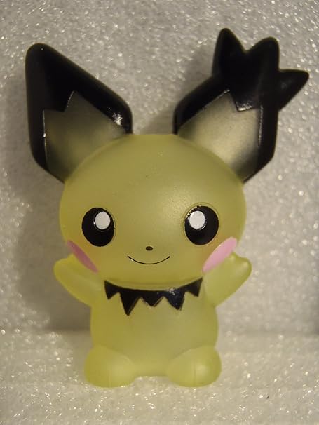 Amazon Pokemon ポケモン ポケットモンスター 指人形 ポケモンキッズ ギザみみピチュー クリア版 ロボット 子ども向けフィギュア おもちゃ