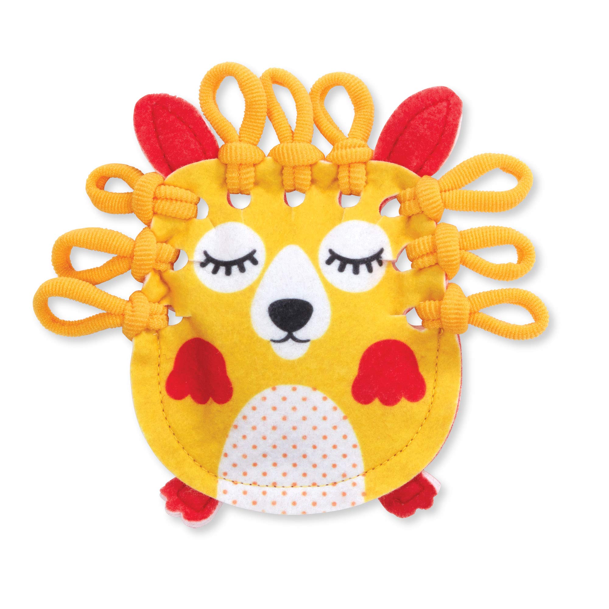 Melissa & Doug Loop It! Cuddly Kangaroos Beginner Craft Kit - Felt Kangaroo & Baby Joey