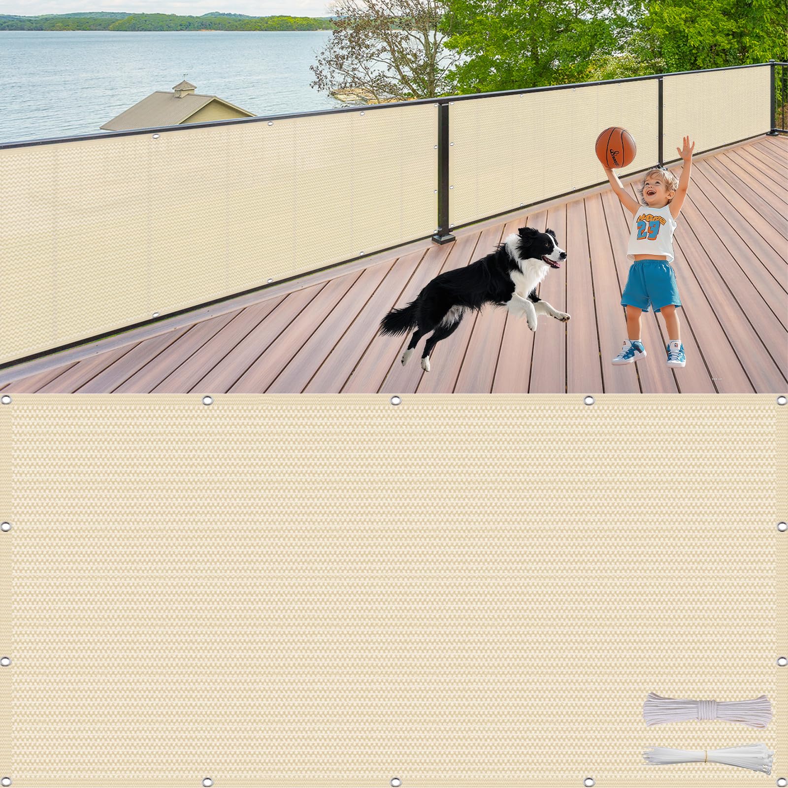 Brise-Vue pour balcon contre les regards indiscrets en patio