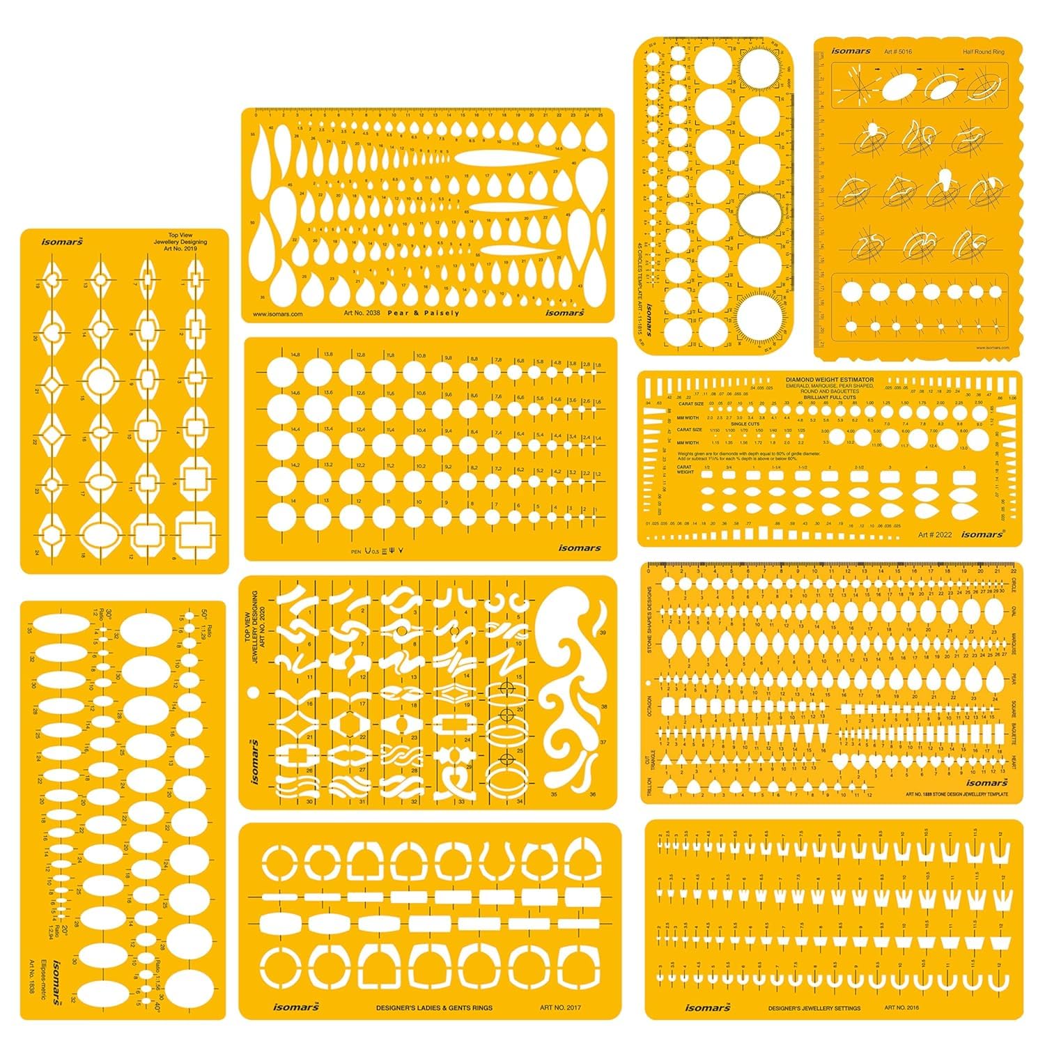 Jewelry Design Templates - Draw & Draft with Ease -10