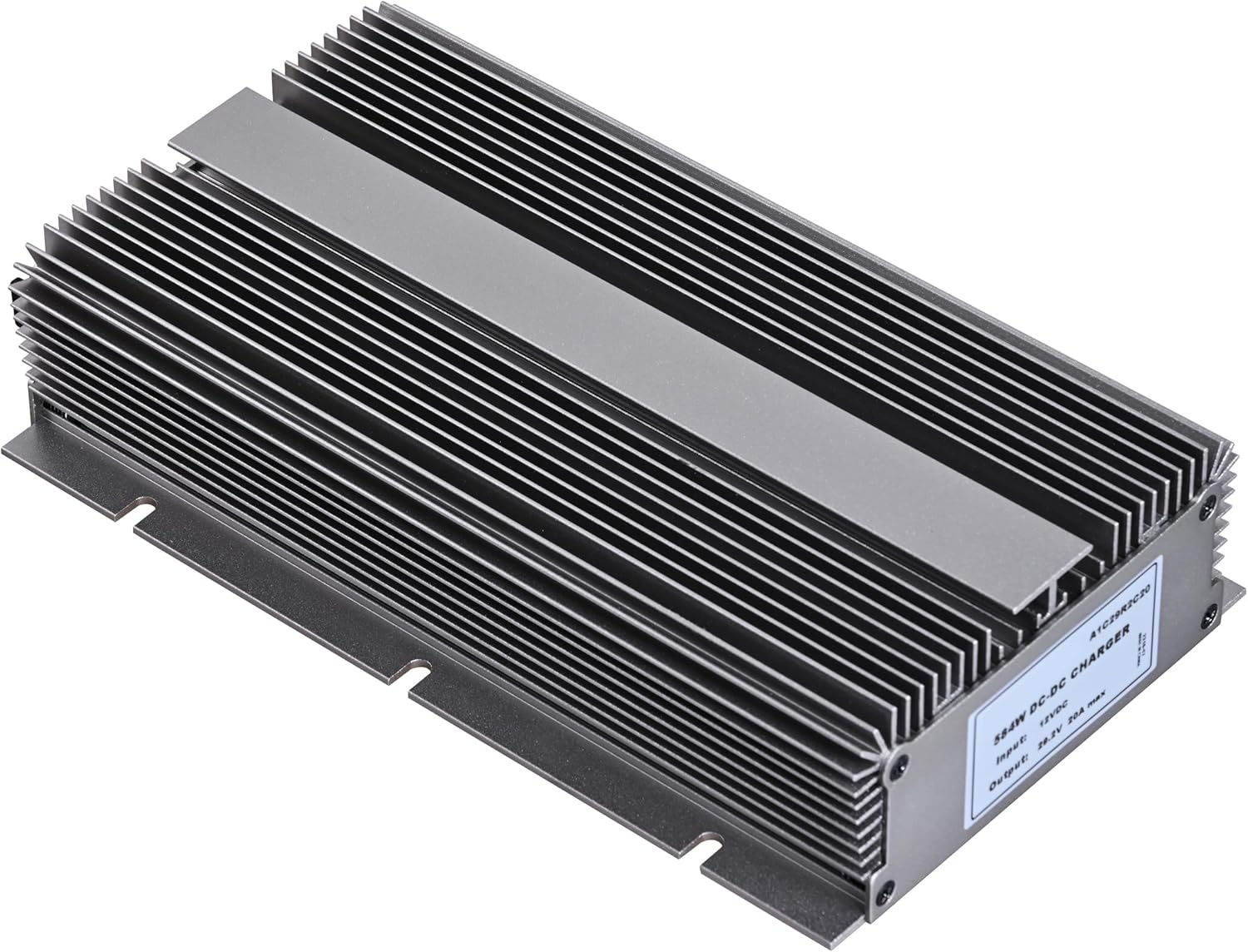 20A DC-DC 24V Battery Charger 12V to 29.2V Boost Converter for LifePO4 Lithium Muti-Stage Charging in RVS, Commercial Vehicles, Boats, Yachts with Acc Control IP68 Waterproof.