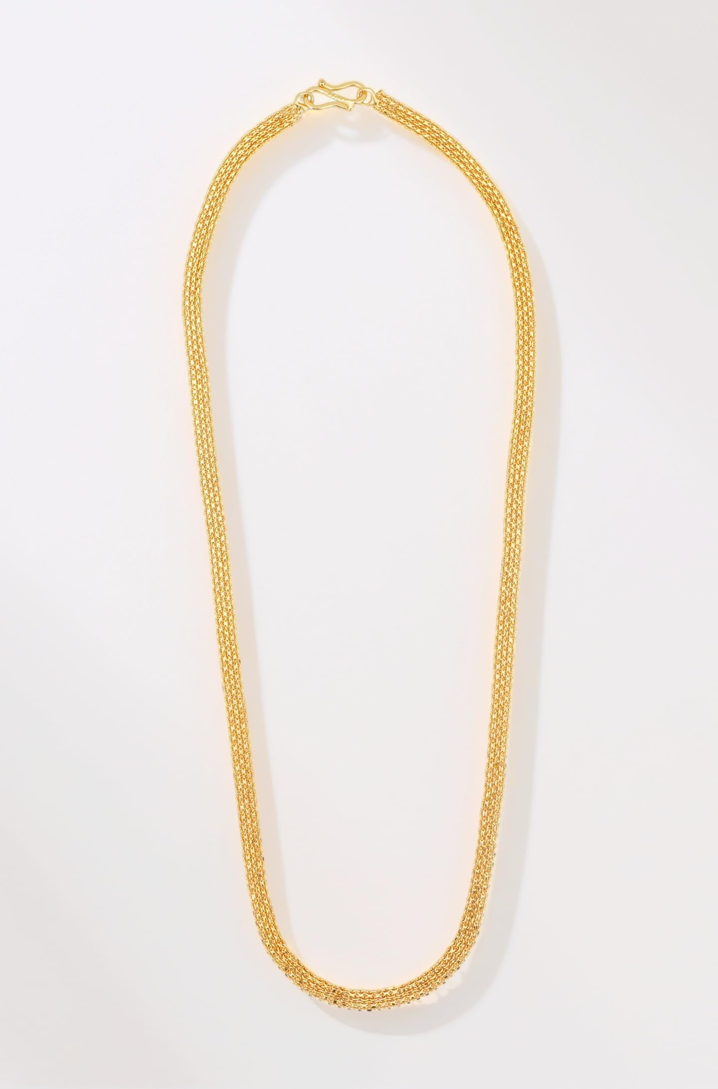 Traditional Look Gold Plated Long Chain/Necklace for Women and Girls and Men (Unisex Chain)