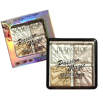 Radiant Elegance Baked Highlighter for Women & Girl (Multicolor 02)