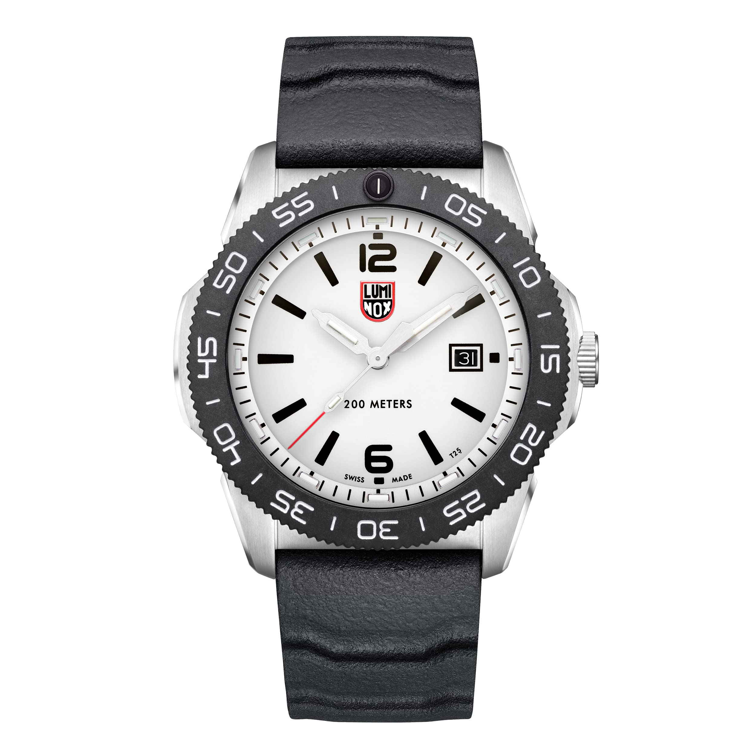 Luminox Rubber Men Pacific Diver Series Limited Edition White Dial 44Mm Swiss Made Analog Watch Xs.3121.Bc, White, Diver, Black Band (B09MYBVJKF) Amazon Price History, Amazon Price Tracker