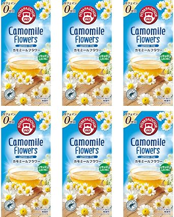 Pompador Chamomile Flower 0.5 oz 15 g x 6 Boxes