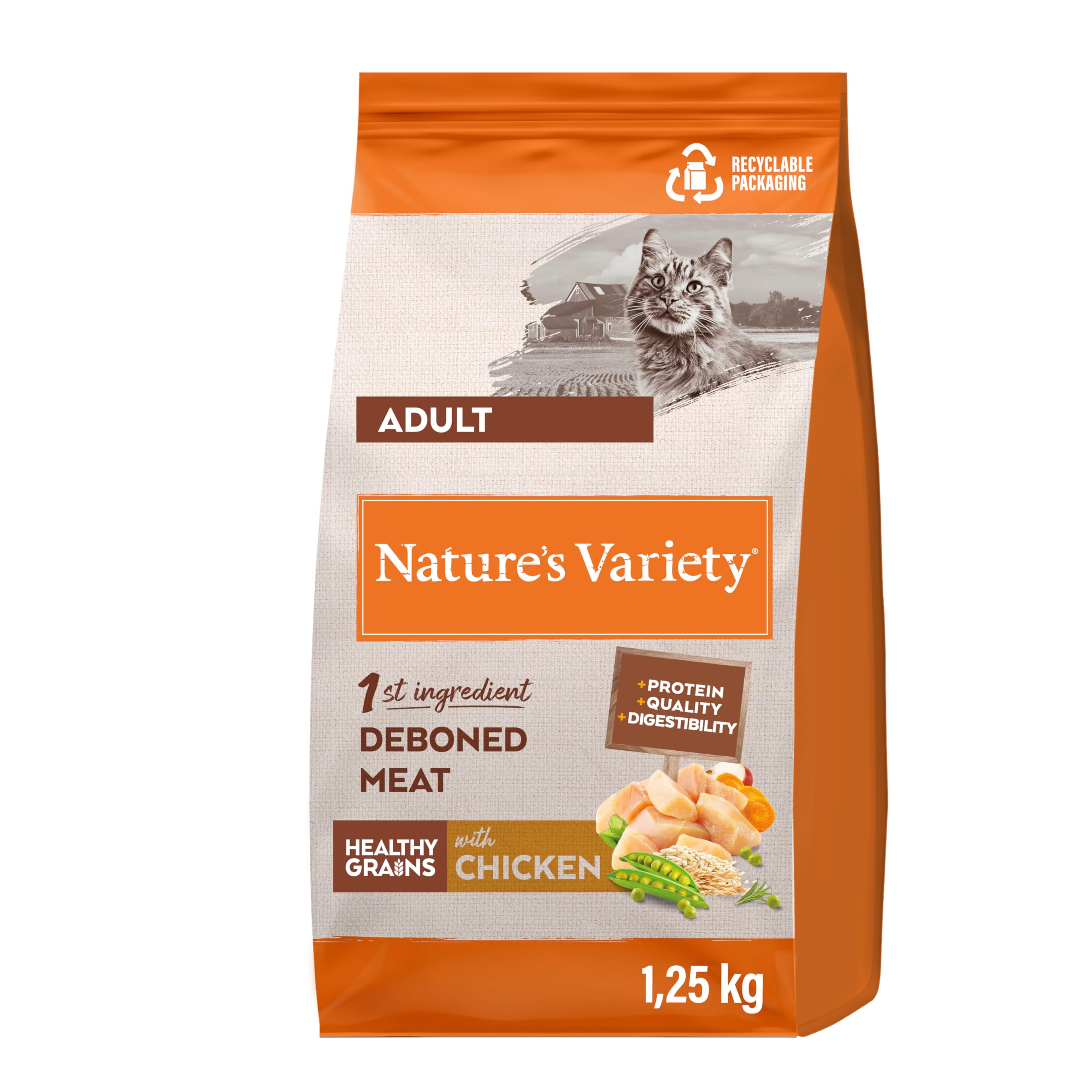 Nature's Variety Adult Cat Chicken 1,25 Kg