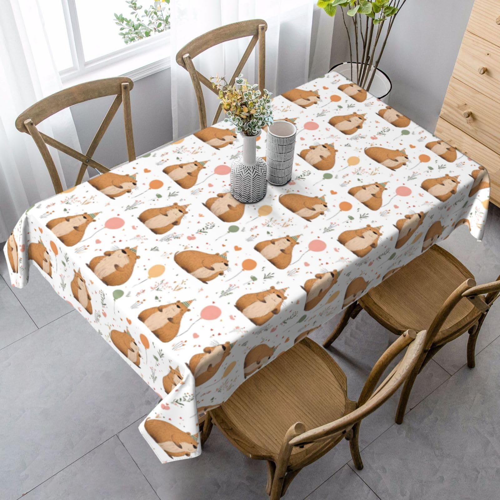 Nappe Cochon d'Inde avec impression haute définition et grande durabilité