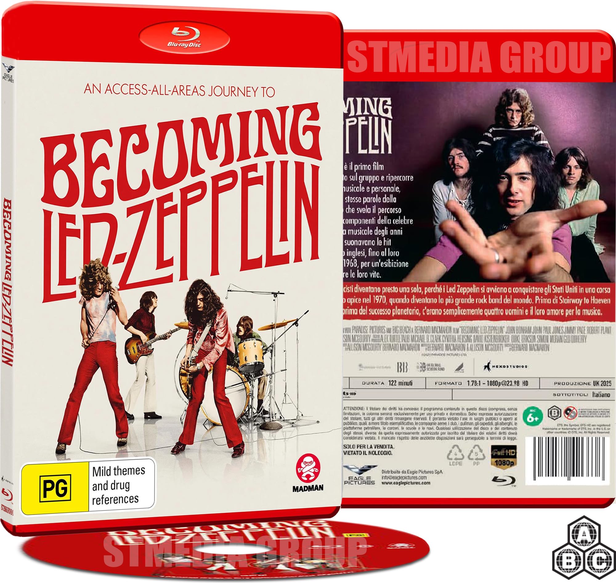 Becoming Led Zeppelin [Booklet] [Blu-ray] [Region Free]