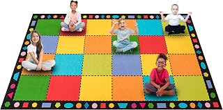 Booooom Jackson Rainbow Classroom Rug