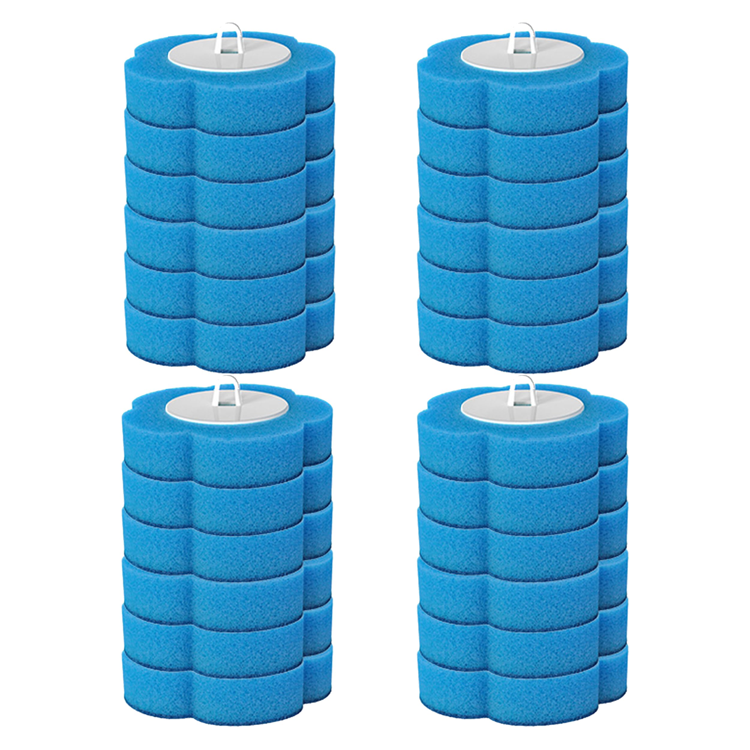 Yindella Toilet Brush Holder Stand and Disinfecting Disposable Refill Heads with Cleaning Liquid Kit for Bathroom Toilet Cleaning (24 Blue Bursh Head) (B0CJY1MK68) Amazon Price History, Amazon Price Tracker