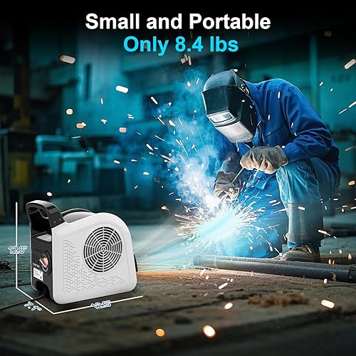 Miniatura 3 de Ventilador de soplador de aire - Ventilador de secado de suelo para enfriar, secar y agotar en casa, lugar de trabajo, garaje, tienda, ventilador de