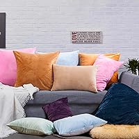 Vista 23 de NTBAY 1 paquete de funda de almohada corporal de terciopelo con cremallera, súper suave y acogedora, de franela mullida de lujo de 20 x 54 pulgadas