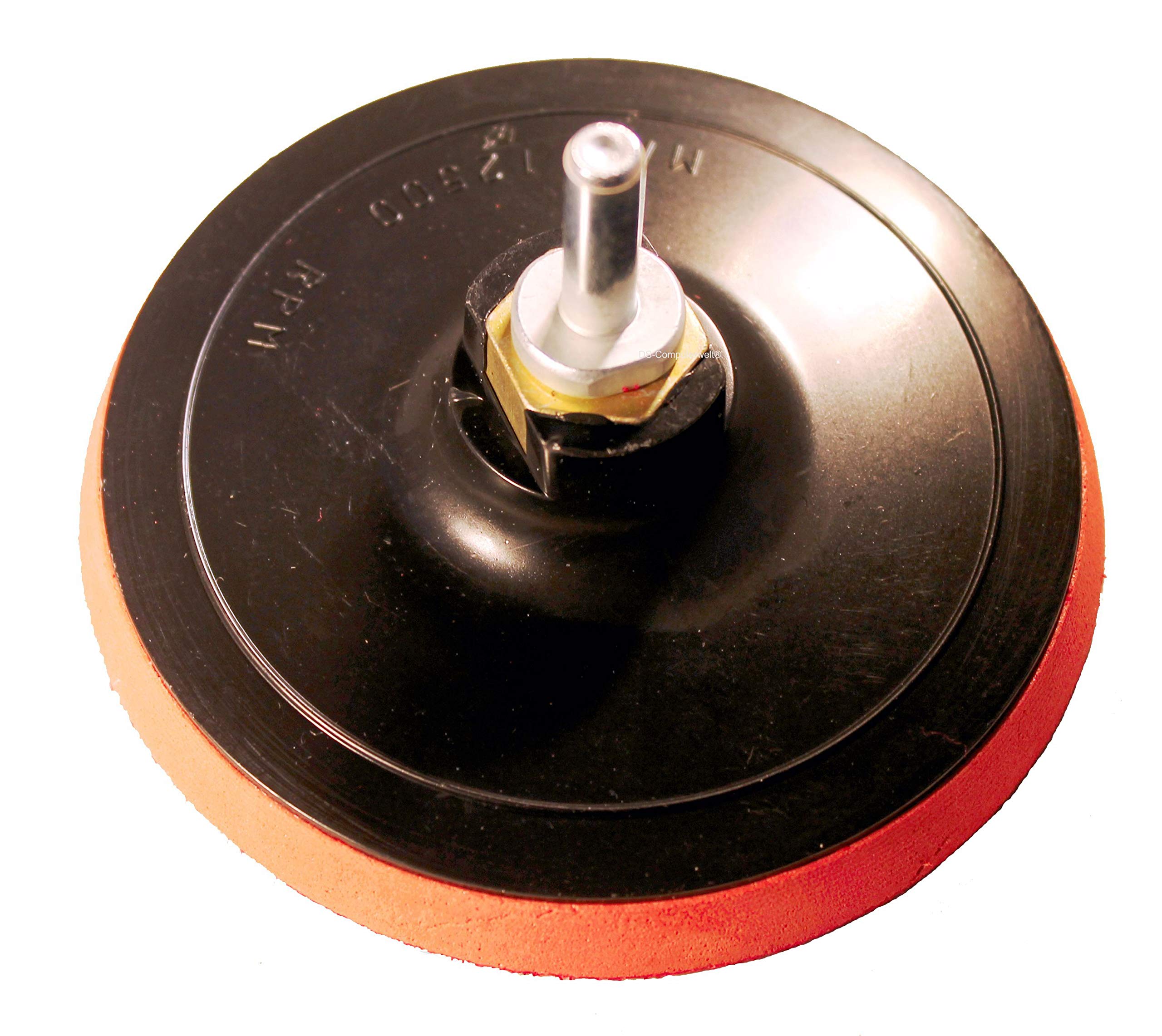 Assiettes Papier Abrasif Pour Ponceuse Orbitale Pour Disques Abrasifs, Lavabo Avec Mandrin M14 Plateau De Ponçage 125 Mm Pour Perceuse Et Visseuse Sans Fil Aussi Pour Disques De Polissage