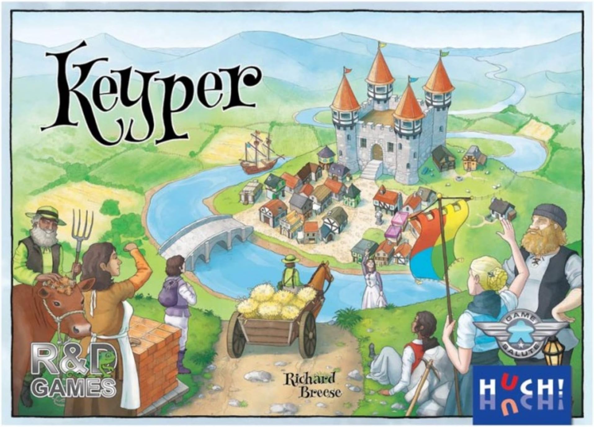HUCH! 400258 Keyper Board Game