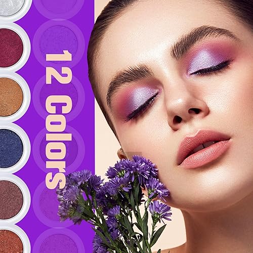 Miniatura 6 de Ofanyia Sombra de ojos en crema, sombra de ojos monocromática nacarada con puré de papas, sombra de ojos en crema brillante de alta pigmentación,