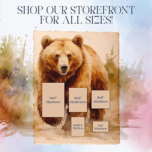 Miniatura 7 de Papel de acuarela vintage grueso hecho a mano con borde deckle - 8 x 8 pulgadas - 300 GSM, papel mixto texturizado de prensa en frío envejecido de