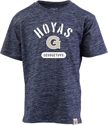 Vista 41 de Wes and Willy NCAA Kids playera de manga corta de Cloudy Yarn Columbia Lions Navy