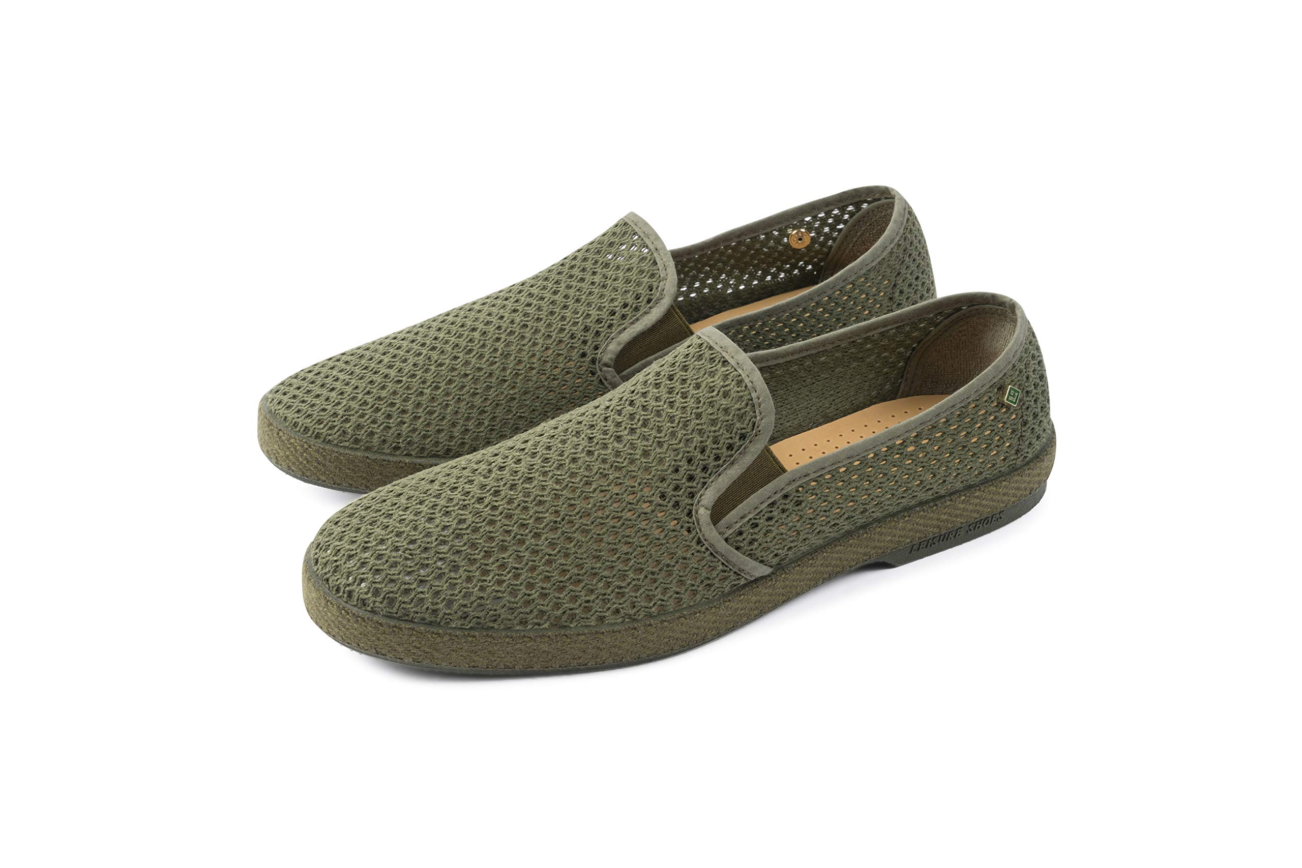 Rivieras Unisex Classic 30° Kaki Espadrilles
