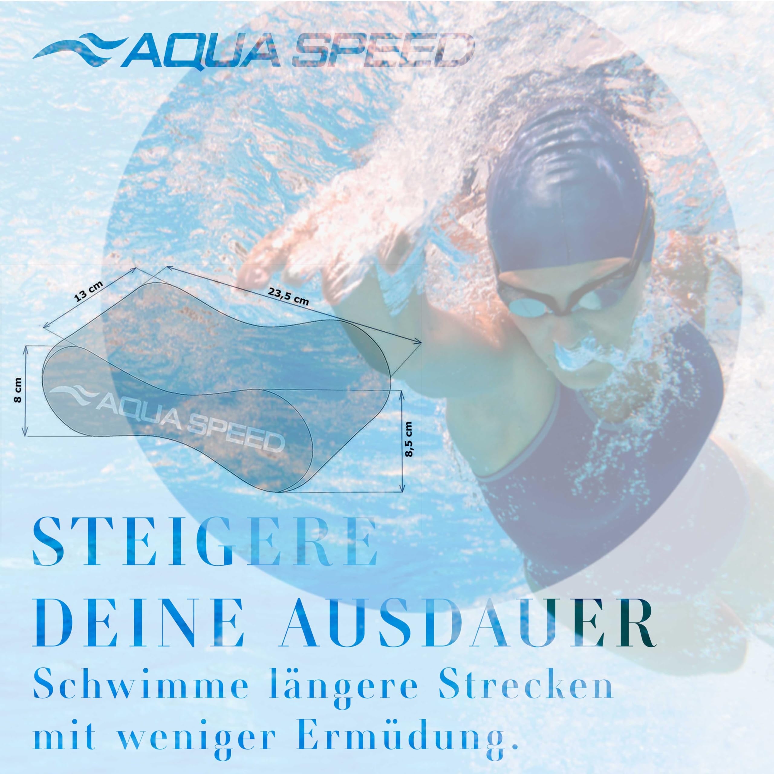 Aqua Speed® Pull Buoy (Nuoto Formazione Design 4 Strati Alta qualità Schiuma Eva)