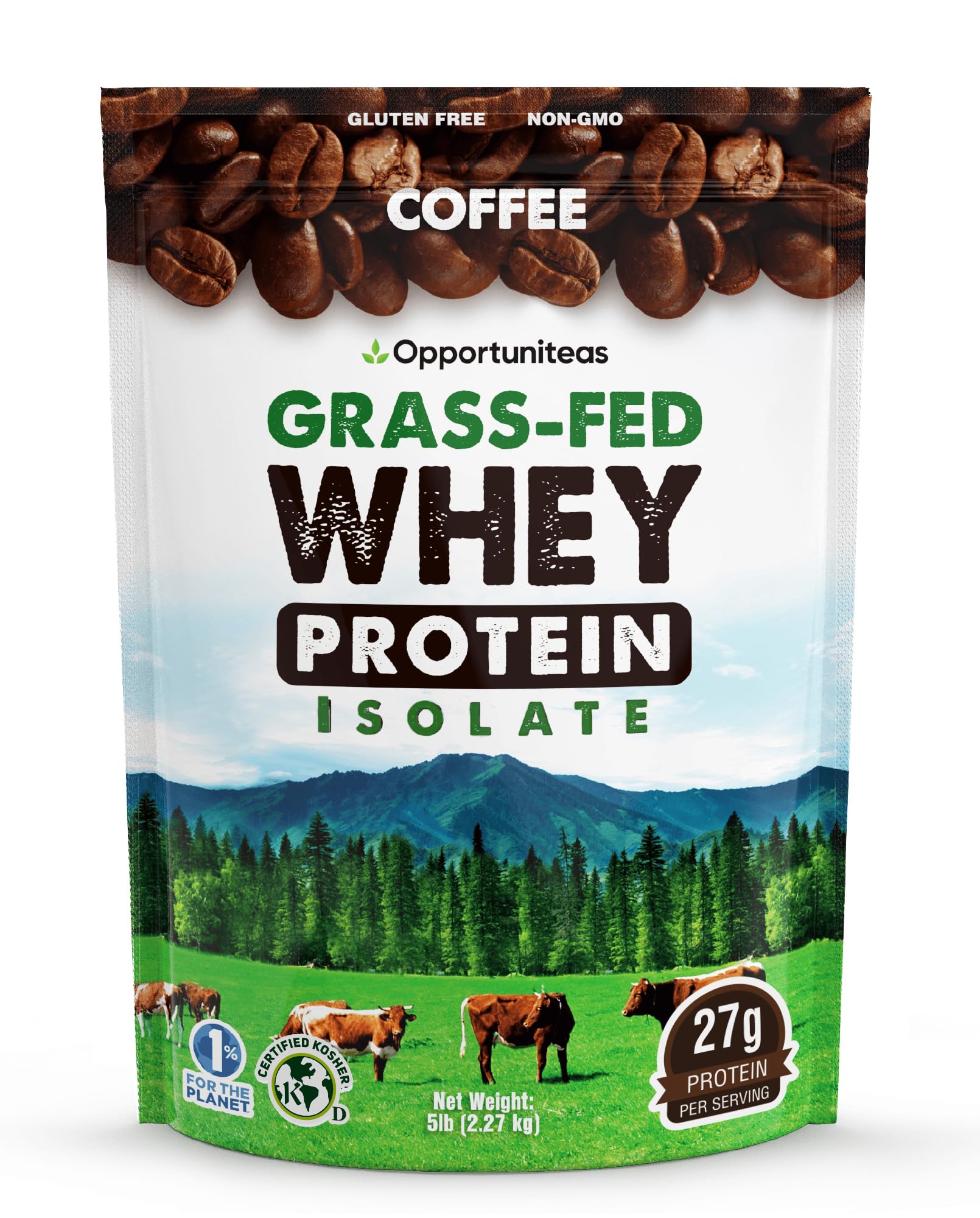 Unflavored Grass Fed Whey Isolate Protein Powder, 1 lb — Amazon image 10