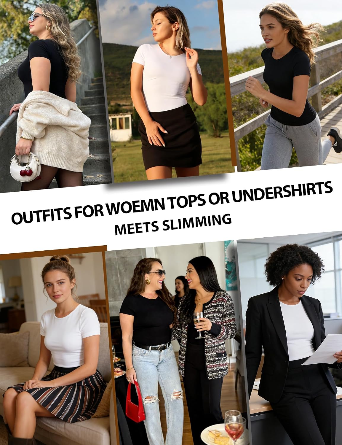 MISS MOLY Compression Shirt Women Tummy Control Shapewear Tanks Scoop Neck Short Sleeve Slimming Top Camisole Undershirt