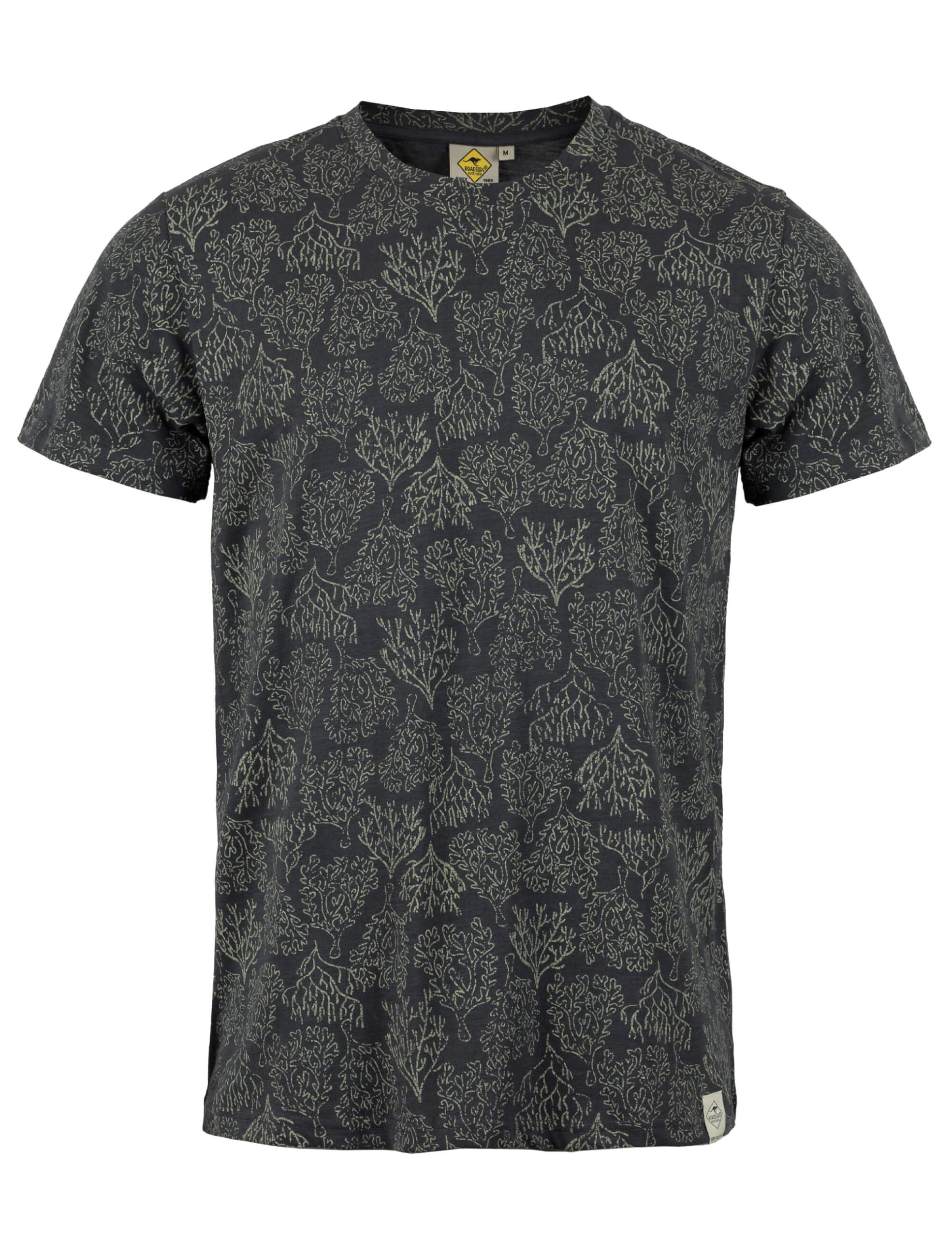 ROADSIGN australia Herren T-Shirt Print mit natürlichem Muster, für trendbewusste Outfits