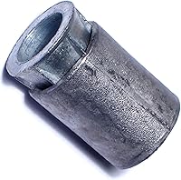 Hard-to-Find Fastener 3/8-16 Lead Machine Screw Anchors for Concrete Masonry - Heavy Duty Corrosion-Resistant Pack of 50