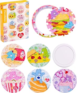 Care BearsTM by PieceRelax Magnet Puzzle for Adults 96 Pieces - Foodie Bear - Unique Gift & Home Decor with Plastic Jigsaw Puzzle [D1689]