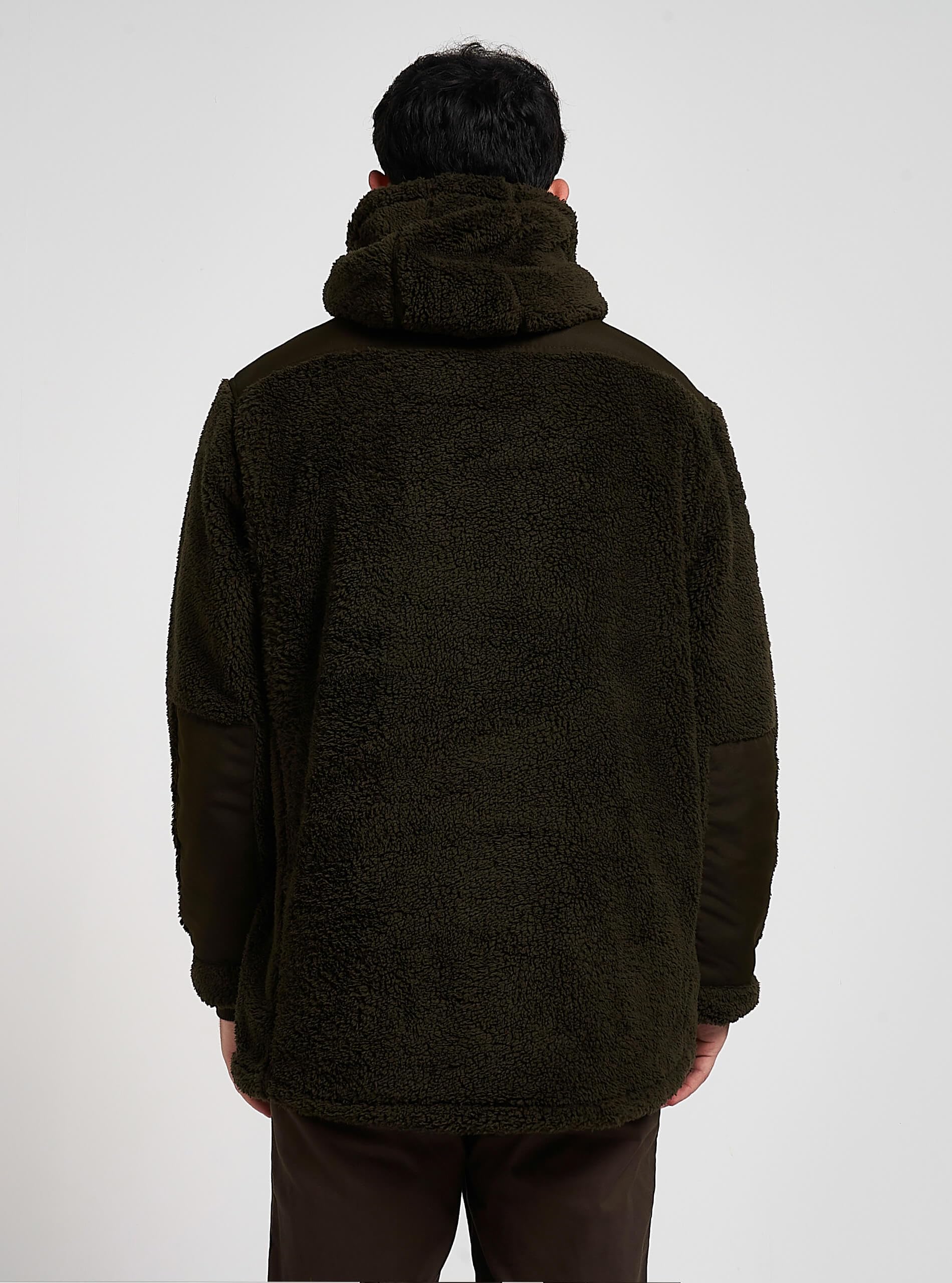 JACK PYKE Sweat à capuche en polaire Sherpa à manches longues Gen 2 Camel