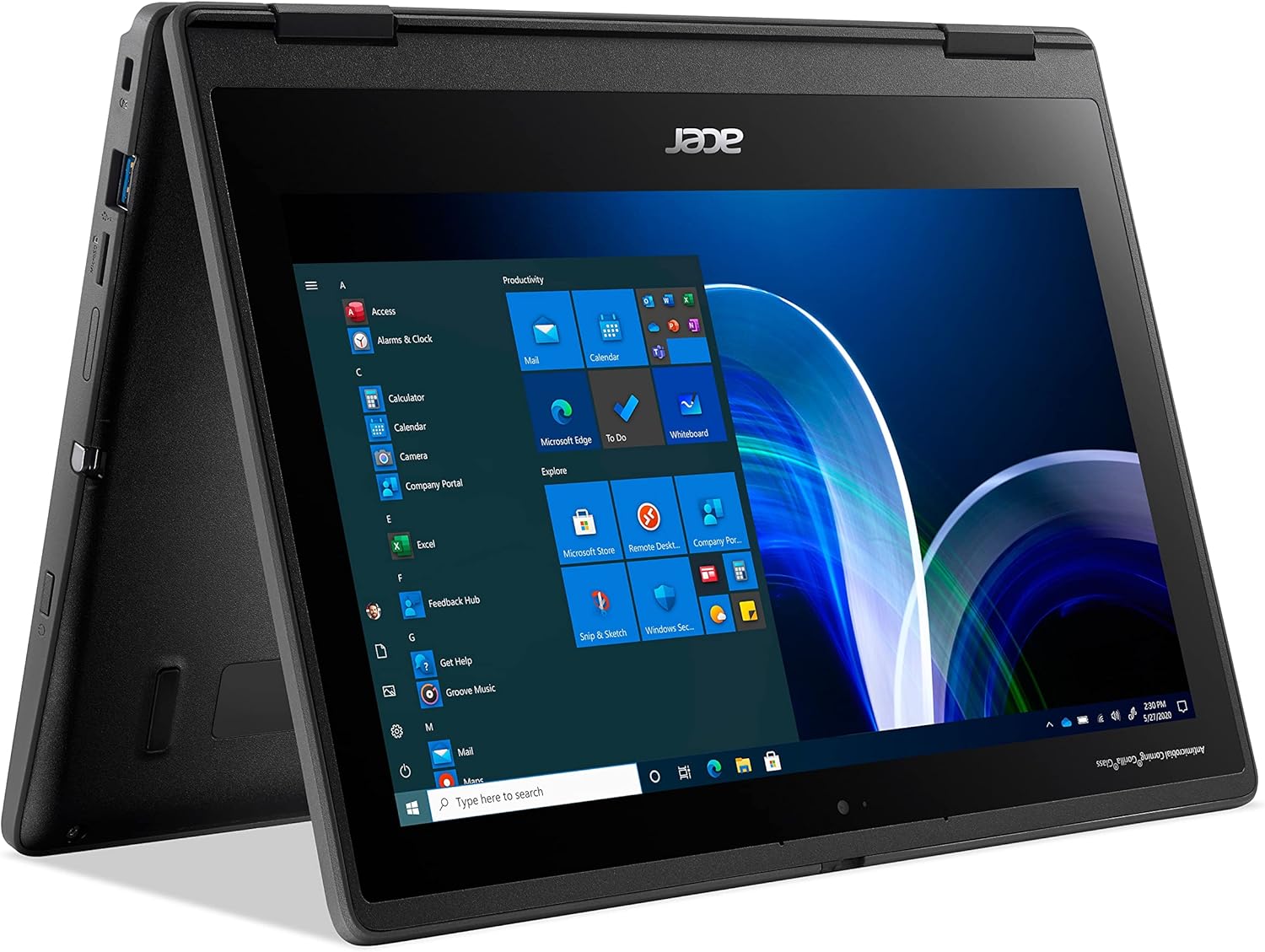 Acer TravelMate Spin B3 Schüler Convertible Notebook 11 Zoll FHD