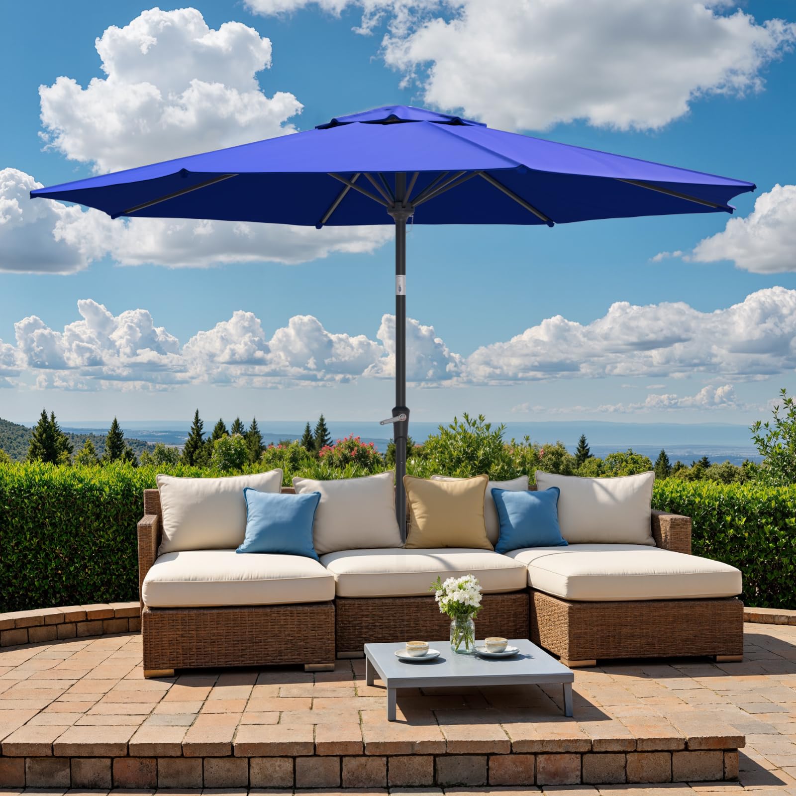 Photo 1 of Ariiles 9ft Outdoor Patio Umbrella
