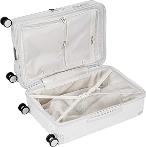 Amazon | スーツケース CAT648LY グロスホワイト | CARGO(カーゴ