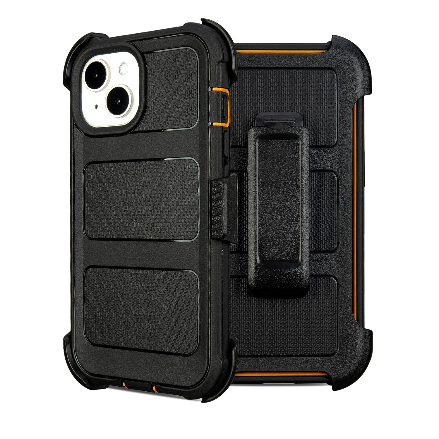 Compatible with Defender iPhone 14 Case with Belt Clip, Shockproof Heavy Duty Rugged, 2 Layers of Sturdy, Military-Grade Cover Compatible with iPhone