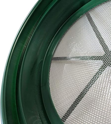 Miniatura 40 de ASR Outdoor Gold Panning 1/50 Classifier Screen Sifting Pan Prospecting Mesh Sieve