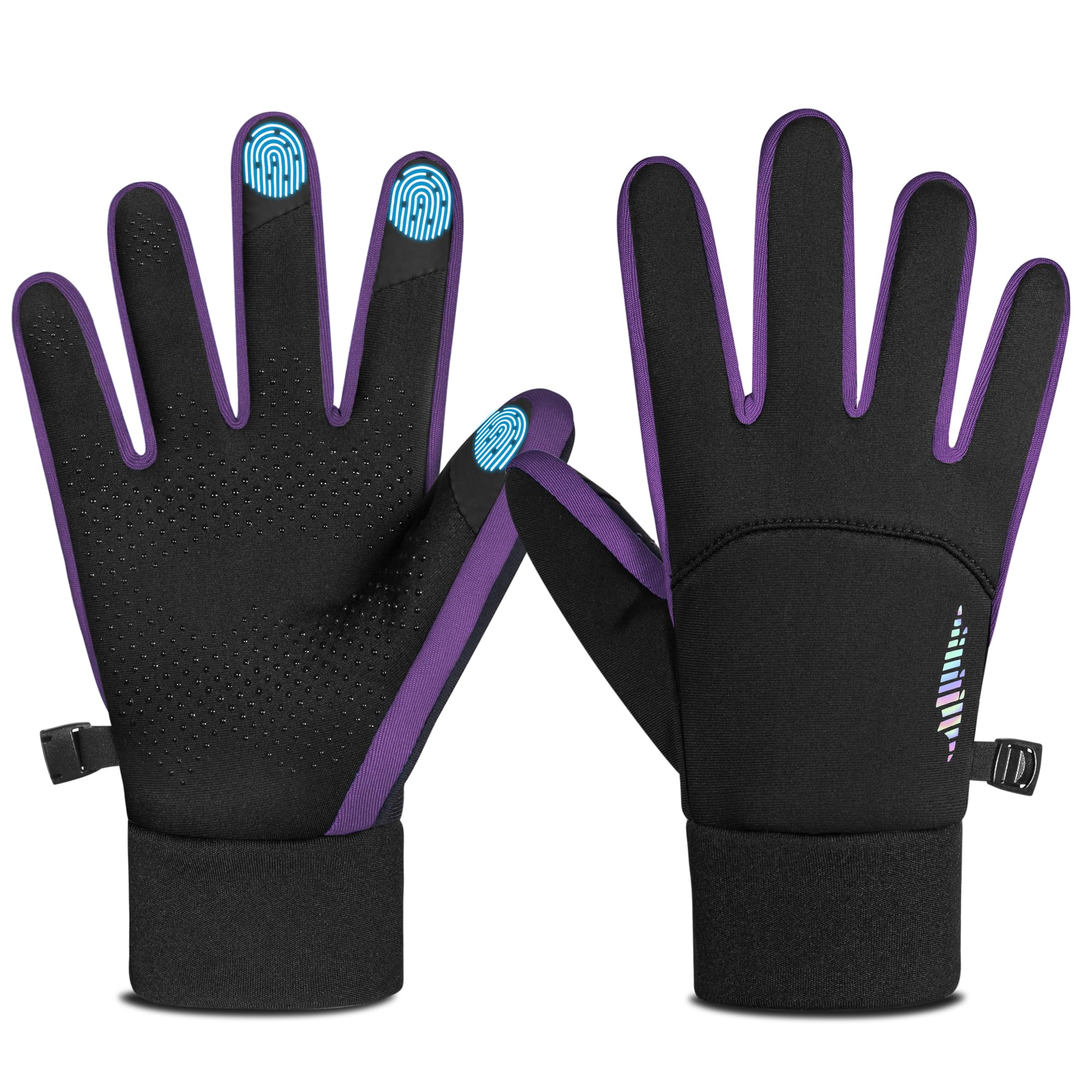 rivmount Kids Warm Winter Gloves Touchscreen Cycling Running Cold Weather