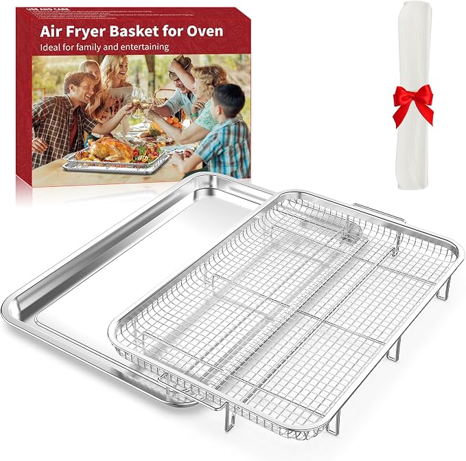 Air Fryer Basket for Oven, Extra Large Oven Air Fryer