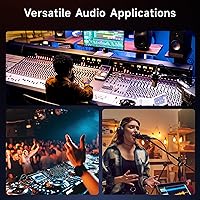 Vista 7 de Cable Matters Cable TRS a XLR de 6.35mm (1/4 de pulgada) - 15 pies, macho a hembra, cable XLR a 1/4