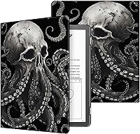 Vista 103 de Funda para Kindle básico de 6 pulgadas (11.ª generación), múltiples ángulos, piel sintética, delgada, con función de encendido y apagado automático