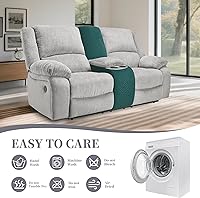 Vista 196 de Fundas 100% impermeables para sofá reclinable seccional, fundas para sofá reclinable en forma de L, funda para sofá seccional de esquina