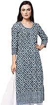 Amayra Women's Cotton Straight Kurta
