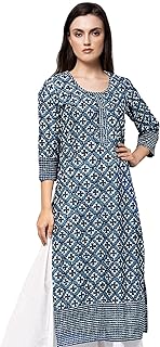 Women's Cotton Straight Kurta