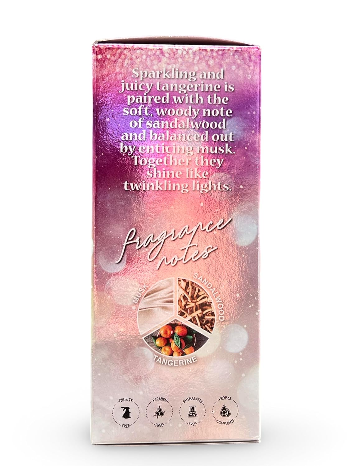 TWINKLING NIGHT Eau de Parfum 3.4 Fl Oz - Notes: Sandalwood, Tangerine, Musk