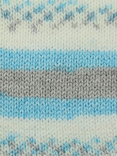 Miniatura 5 de Premier Yarns Bloom - Hilo grueso, hilo autofregado para ganchillo y tejer, Bluebell, 3.5 onzas, 109 yardas