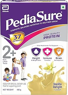 Pediasure Health and Nutrition Drink Powder for kidsss Growth - 400G (Vanilla)