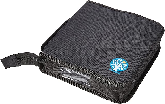 Oakwood Archer Die Storage with 10 Magnetic Sleeves, Black, One
