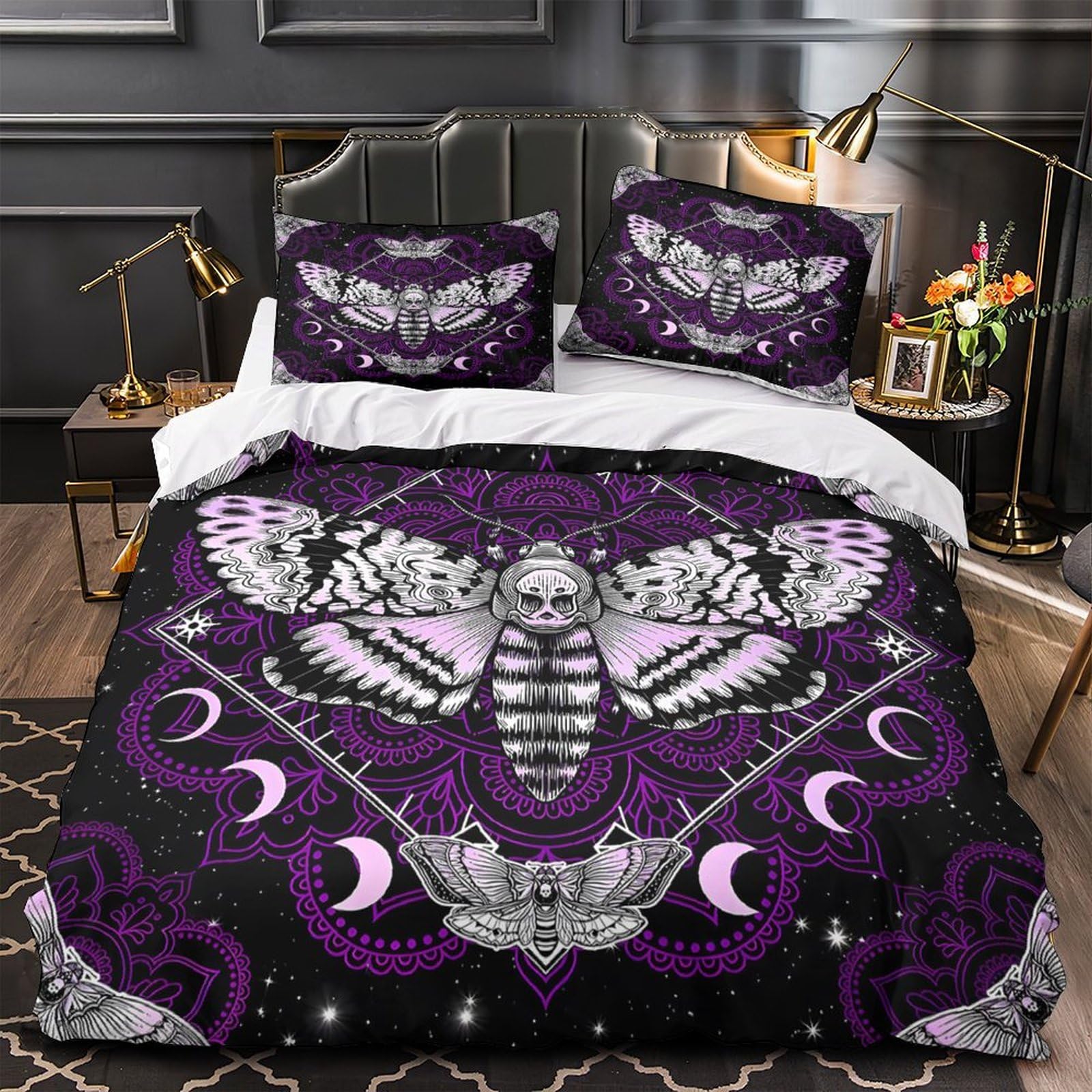 Housse de couette 260x220 microfibre hypoallergique avec zip