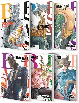 Beastars Manga 6 Books Set Vol 11-16 by Paru Itagaki